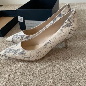 Cole Haan Women's Vesta Snake Embossed Pump